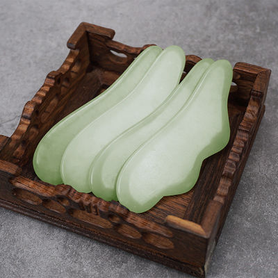 Stringimento della pelle Rimozione delle rughe Naturale Xiuyan Giada Gua Sha Scraping Massaggio Tavola Custom Logo 2024 Miglior Prodotto