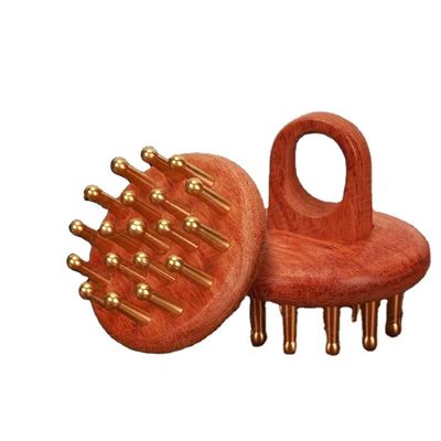 Pellicola di legno lucidato di rame Pellicola di capello di legno massaggio Pellicola di legno per donne Pellicola Guasha con lucidatura tecnica
