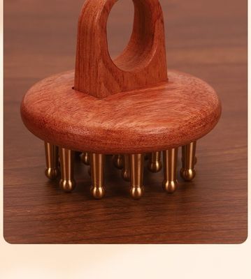 Pellicola di legno lucidato di rame Pellicola di capello di legno massaggio Pellicola di legno per donne Pellicola Guasha con lucidatura tecnica