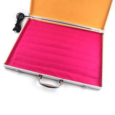 Esperienza di rilassamento finale con massaggio termostatico automatico a compressione calda Spa riscaldamento vulcanico Relax Guasha Tools