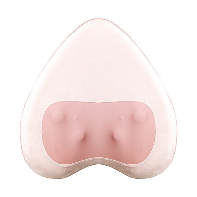 Fisioterapia Cura sanitaria Casalinghi Cuscino dorsale 2024 Prodotti di tendenza Forma del cuore Maschera per cuscini per massaggi su tutto il corpo in rosa