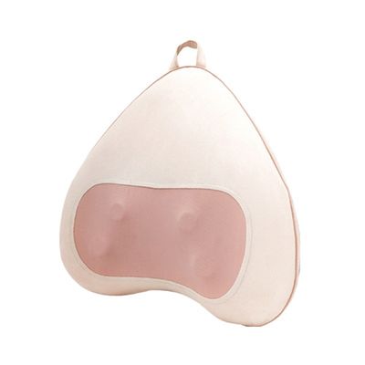 Fisioterapia Cura sanitaria Casalinghi Cuscino dorsale 2024 Prodotti di tendenza Forma del cuore Maschera per cuscini per massaggi su tutto il corpo in rosa