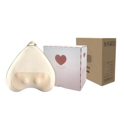 Fisioterapia Cura sanitaria Casalinghi Cuscino dorsale 2024 Prodotti di tendenza Forma del cuore Maschera per cuscini per massaggi su tutto il corpo in rosa