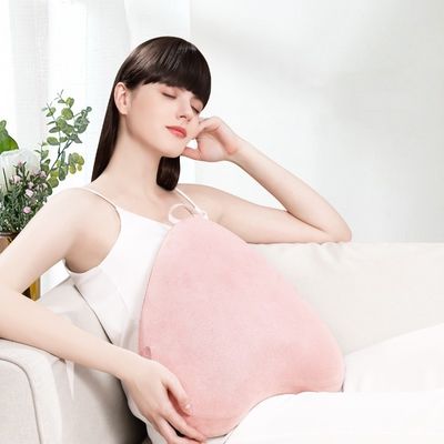 Fisioterapia Cura sanitaria Casalinghi Cuscino dorsale 2024 Prodotti di tendenza Forma del cuore Maschera per cuscini per massaggi su tutto il corpo in rosa