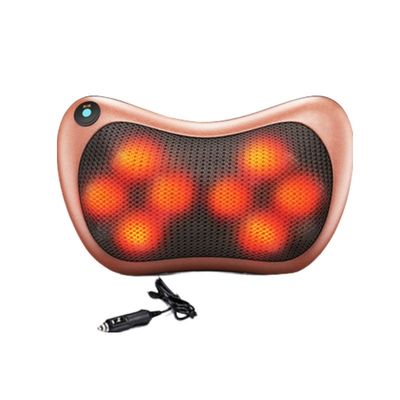 Compressa di calore a infrarossi beige cuscino elettrico per massaggi cervicali per la casa