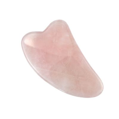 Strumento di massaggio muscolare 2024 Rose Quartz Gua Sha Natural Crystal Skin Guasha Massaggiatore di bellezza per facelifting e anti-invecchiamento