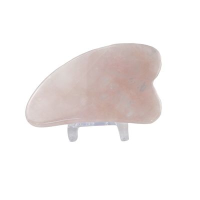 Strumento di massaggio muscolare 2024 Rose Quartz Gua Sha Natural Crystal Skin Guasha Massaggiatore di bellezza per facelifting e anti-invecchiamento