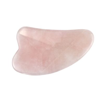 Strumento di massaggio muscolare 2024 Rose Quartz Gua Sha Natural Crystal Skin Guasha Massaggiatore di bellezza per facelifting e anti-invecchiamento