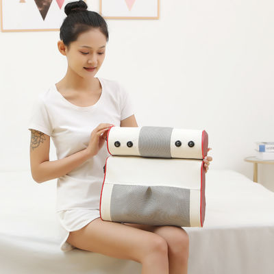 Macchine per massaggi 2 in 1 riscaldamento multifunzionale a maglia cervicale spina dorsale auto elettrica cuscino di massaggio Shiatsu collo schiena