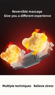 Macchine per massaggi 2 in 1 riscaldamento multifunzionale a maglia cervicale spina dorsale auto elettrica cuscino di massaggio Shiatsu collo schiena