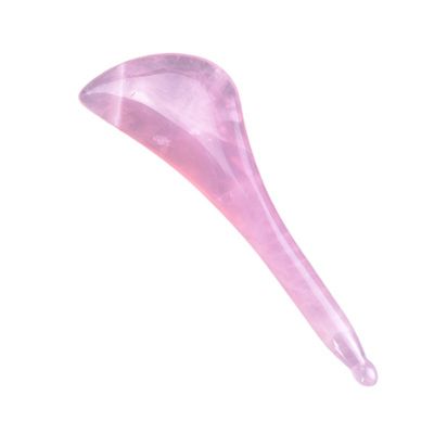 2024 Equipaggiamento popolare per il massaggio del corpo Rose Quartz Guasha Acupressione Reflessologia Penna Acupuntura Terapia Strumento Gua Sha
