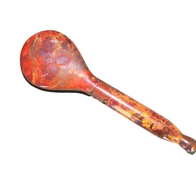 Red Mookaite Jade Gua Sha Stick per il massaggio facciale a mano e il massaggio con pietre riflessologiche