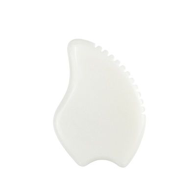Massaggio attrezzature best seller Massaggio facciale a misura Giada Bianca Strumenti Guasha Per viso Giada Pietra Massaggio Gua Sha Tavola