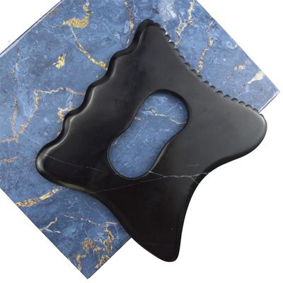 Pietra naturale Bian Guasha Terapia Big Gua Sha Stone Private Label Spa Cellulite Strumento di raschiatura del corpo per il massaggio muscolare