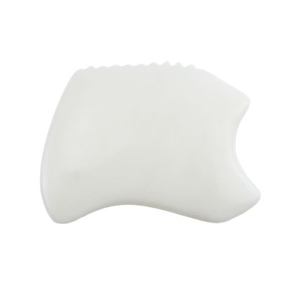 Strumento di massaggio del corpo con pietra di giada bianca naturale Gua Sha Scraping Board Guasha Facial Spa Skin Care Beauty Salon