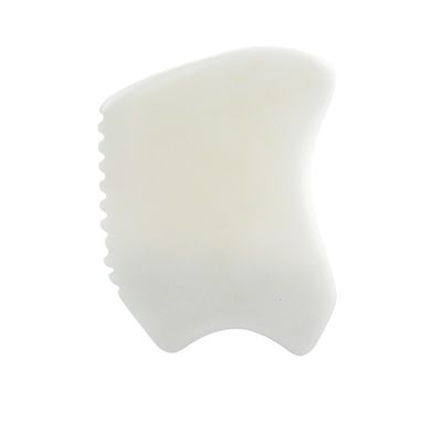 Strumento di massaggio del corpo con pietra di giada bianca naturale Gua Sha Scraping Board Guasha Facial Spa Skin Care Beauty Salon