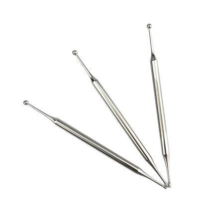 Disponibile il logo personalizzato in acciaio inossidabile Manual Acupressure Reflexology Pen for Body Health Care Tissue Therapy Massage Stick