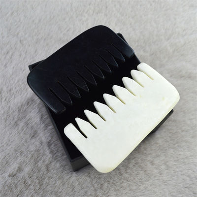 Xiuyan Jade Comb Median Scraping Massage Comb per Massaggio Muscolare e Natural Jade Stone Guasha Scalp Comb