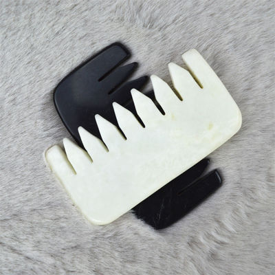 Xiuyan Jade Comb Median Scraping Massage Comb per Massaggio Muscolare e Natural Jade Stone Guasha Scalp Comb