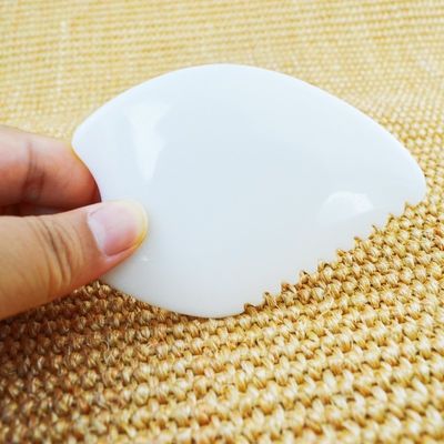 White Jade Gua Sha Scraping Massage Board per Logo personalizzato Disponibile Massaggiatore Faciale Spa Lo Strumento di Cura della Salute Ultimate