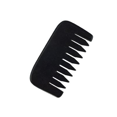2024 Mini Natural Black Bian Stone Gua Sha Capelli Scalpo pettine di massaggio per viso corpo raschiatore strumento massaggiatore