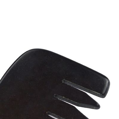 2024 Mini Natural Black Bian Stone Gua Sha Capelli Scalpo pettine di massaggio per viso corpo raschiatore strumento massaggiatore