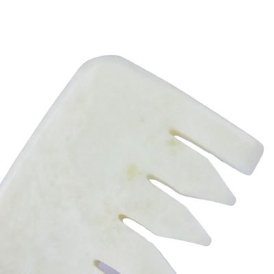2024 Tendenza Naturale Giada Xiuyan Giada Gua Sha pettine per la testa Spa Massaggio Scalp Funzione Massaggio muscolare