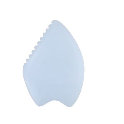 Massaggio Faciale Afgano Giada Bianca Gua Sha Pietra Giada Naturale Pietra Guasha Strumento di raschiatura Best sellers attrezzature di massaggio del corpo