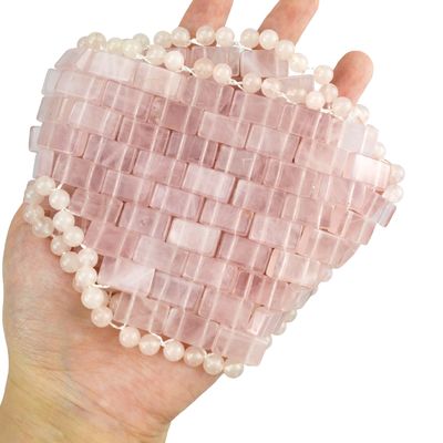 Maschera di giada di quarzo rosa Mascherina personalizzata Disponibile strumento di bellezza per il massaggio degli occhi per la cura della pelle