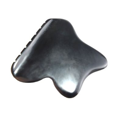 Strumento di massaggio del corpo 2024 Tendenza Naturale Bian Pietra Nera Gua Sha Scraping Board per ringiovanire Spa Faciale