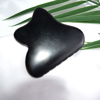 Strumento di massaggio del corpo 2024 Tendenza Naturale Bian Pietra Nera Gua Sha Scraping Board per ringiovanire Spa Faciale