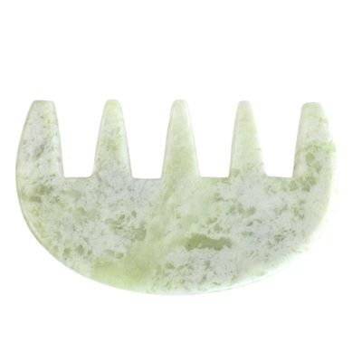Massaggio muscolare 100% naturale Xiuyan Giada Gua Sha raschiatura pettine Guasha Pietra Massaggio Faciale Corpo Spa Massaggio Cura della pelle Strumento di bellezza