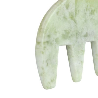 Massaggio muscolare 100% naturale Xiuyan Giada Gua Sha raschiatura pettine Guasha Pietra Massaggio Faciale Corpo Spa Massaggio Cura della pelle Strumento di bellezza