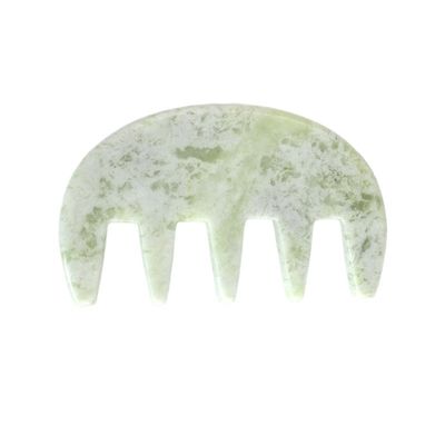 Massaggio muscolare 100% naturale Xiuyan Giada Gua Sha raschiatura pettine Guasha Pietra Massaggio Faciale Corpo Spa Massaggio Cura della pelle Strumento di bellezza