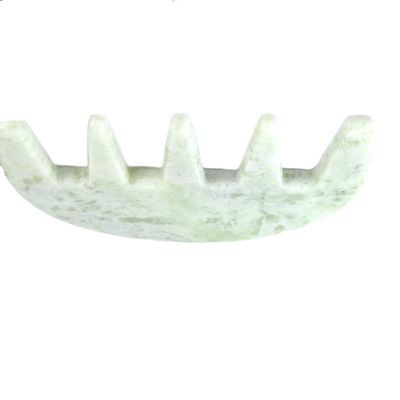 Massaggio muscolare 100% naturale Xiuyan Giada Gua Sha raschiatura pettine Guasha Pietra Massaggio Faciale Corpo Spa Massaggio Cura della pelle Strumento di bellezza