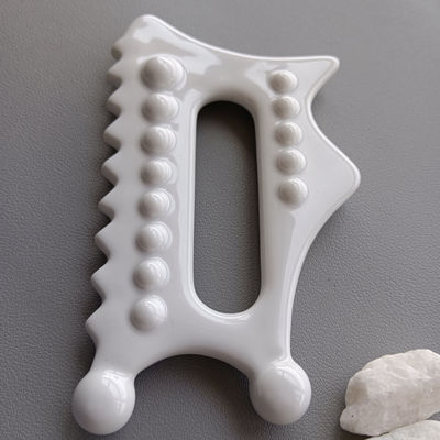Logo personalizzato disponibiled 2024 corpo in ceramica Facial Guasha Massaggio strumento per tutto il corpo e il muscolo facciale rilassante