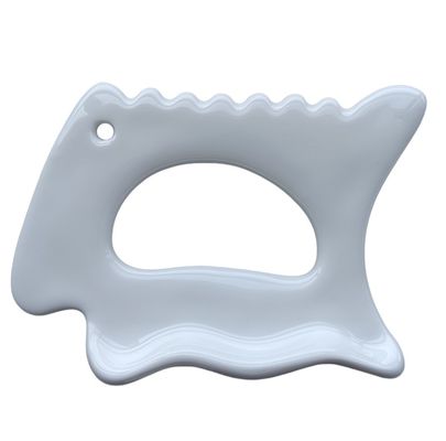 Corpo Collo Volto Cura della pelle Spa Facial Lifting Bellezza Anti-rughe Best seller Massaggio Ceramica Gua Sha Strumento con Bianco