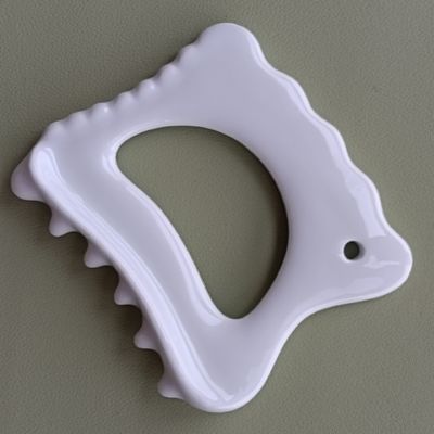Facial lifting e massaggio del corpo con strumento ceramico Gua Sha Skin Rejuvenation Spa Tool