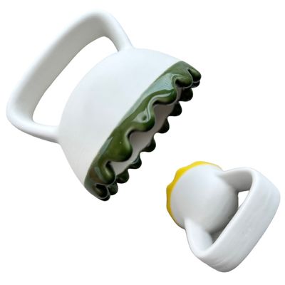 Logo personalizzato Logo disponibile strumento portatile Gua Sha per il massaggio del corpo auto cura della pelle collo e viso