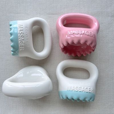 Logo personalizzato Logo disponibile strumento portatile Gua Sha per il massaggio del corpo auto cura della pelle collo e viso