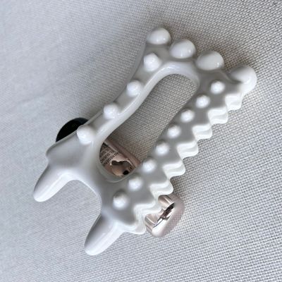 Disponibile il logo personalizzato, strumento di massaggio in ceramica portatile Gua Sha per la cura della propria pelle, prodotti sanitari