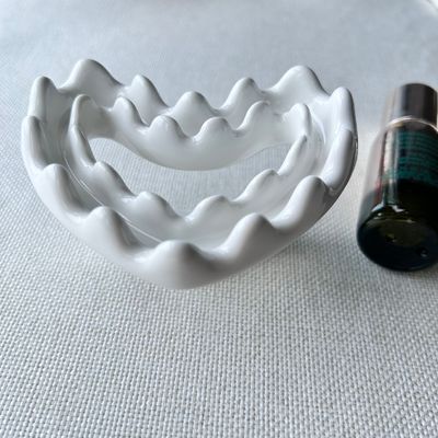 Strumento di massaggio per il drenaggio linfatico in ceramica Gua Sha Scraping