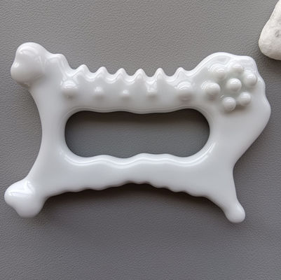 Strumento di massaggio in ceramica portatile Gua Sha Massaggiatore faciale popolare per la cura della pelle e del corpo anti-età