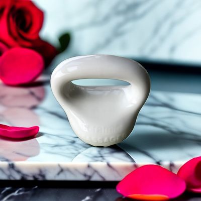 Rilassante corpo e viso Scalpo Cura della salute personale Microcristallino Ceramica Gua Sha Strumento di raschiatura con logo personalizzato