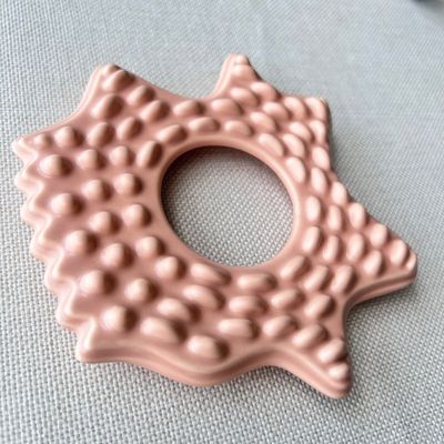 Massaggiatore Faciale Spa Forma Stella Rosa Grandi Tavola Massaggio in Ceramica Gua Sha con Logo Personalizzato Disponibile