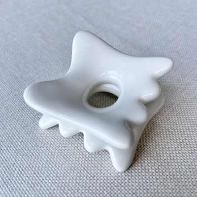 Equipaggiamento per il massaggio del corpo Mini Ceramic Gua Sha Massage Tablet per drenaggio linfatico e facial beauty Skincare Spa