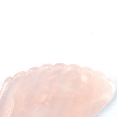 Massaggiatore facciale 2024 Rose Quartz Gua Sha Stone per la cura della pelle del corpo e attrezzature di massaggio del corpo Proprietà