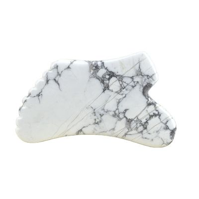Attrezzatura per massaggi per la salute del corpo 2024 Howlite Gua Sha Scraping Board per strumento di bellezza