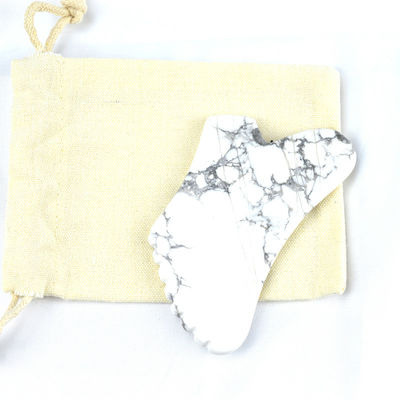 Attrezzatura per massaggi per la salute del corpo 2024 Howlite Gua Sha Scraping Board per strumento di bellezza