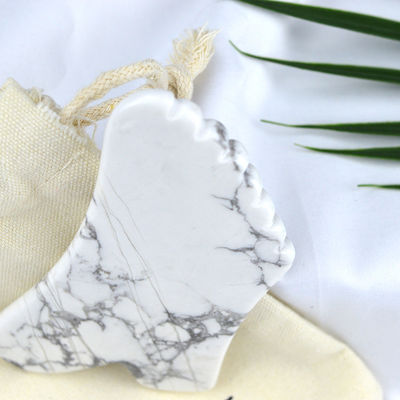 Attrezzatura per massaggi per la salute del corpo 2024 Howlite Gua Sha Scraping Board per strumento di bellezza